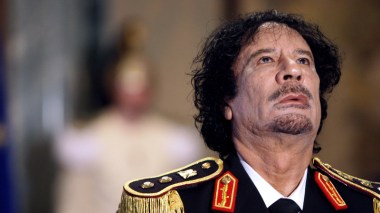 The government starts freezing assets of Gaddafi in Algeria