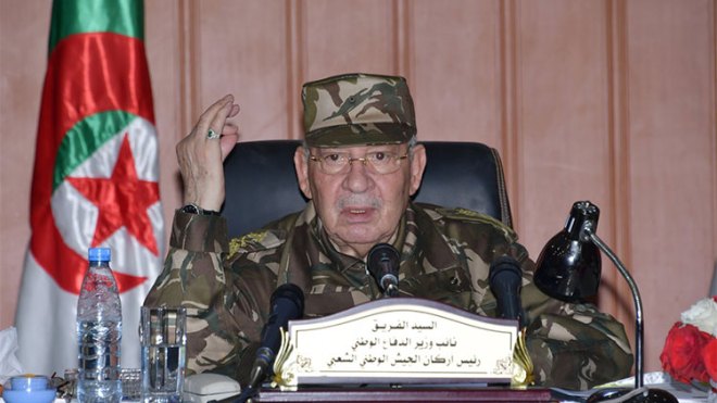 قايد صالح: قواتنا المسلحة عين ساهرة على حدود الوطن ليل نهار