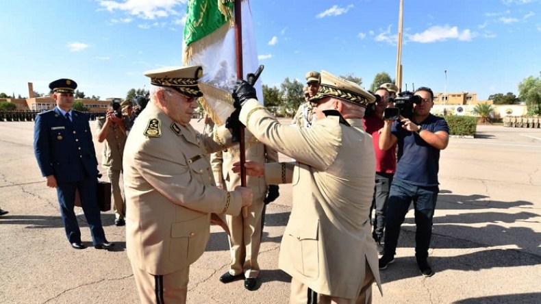 تنصيب اللواء مصطفى سماعلي قائدا للناحية العسكرية الثالثة