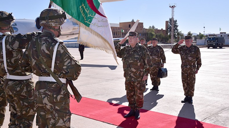 قايد صالح في زيارة عمل لتمنراست