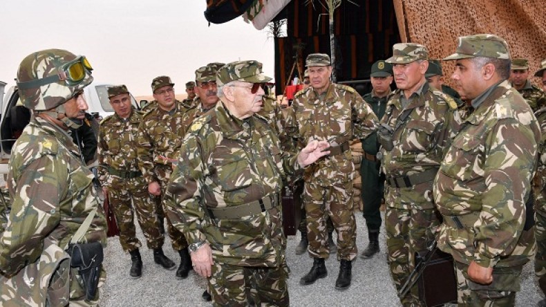 مناورة عسكرية قرب حدود ليبيا