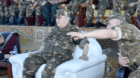 قايد صالح: الجيش عازم على اقتلاع جذور الإرهاب في الجزائر