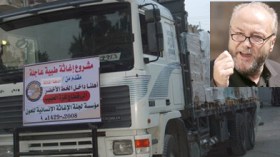 قافلة مساعدات من 100 شاحنة موجهة الى غزة برا مرورا بالجزائر