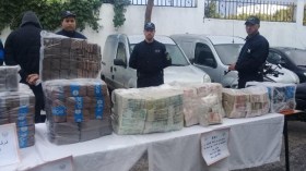 ضبط 8 ملايير وأسلحة بحوزة عصابة مخدرات بقالمة