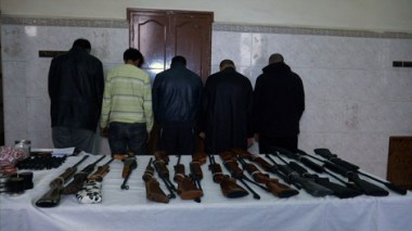 Illegal trade of arms and ammunition in toy stores