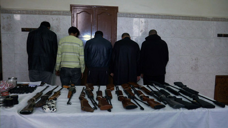 Illegal trade of arms and ammunition in toy stores