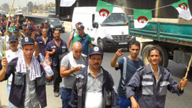 أعوان الحرس البلدي يتوافدون على بوفاريك تحضيرا لمسيرة الصمود