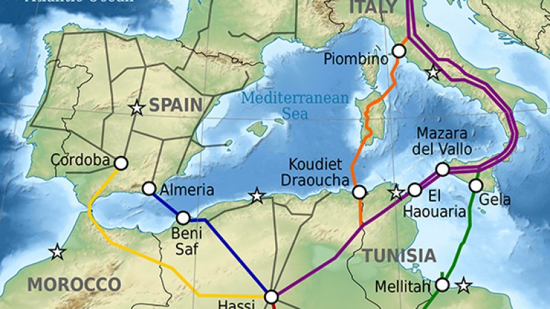 إنهيار صادرات الجزائر من الغاز لإيطاليا بـ60 بالمائة
