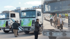 الجزائريون يكسرون الحصار عن قطاع غزة