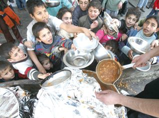 Arab parliamentarians paid a symbolic visit to Gaza