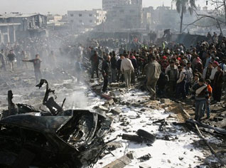 Au moins 155 morts dans des raids israéliens sur Gaza