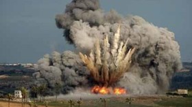 إسرائيل ترد بضربة جوية على صاروخ انطلق من غزة