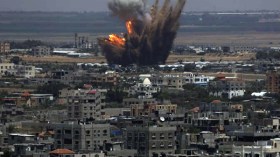 الطيران الإسرائيلي يواصل قصف غزة