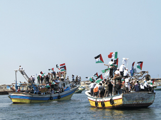 La flottille de la paix attendue à Gaza et Israël dans l’embarras