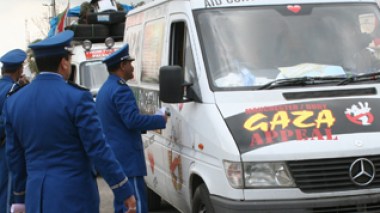 â€œGAZAâ€ convoy under tight security till the eastern Algerian borders