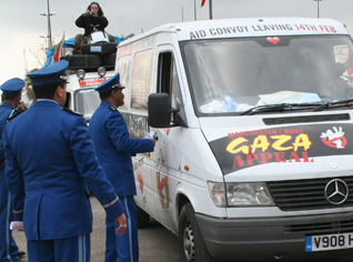 â€œGAZAâ€ convoy under tight security till the eastern Algerian borders