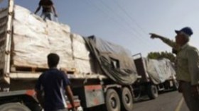 انطلاق الوفد المرافق لقافلة الجزائر نحو غزة