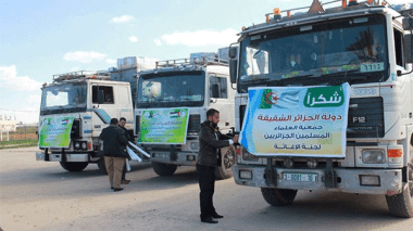 L’Égypte autorise l’entrée de la caravane d’aide algérienne à Gaza