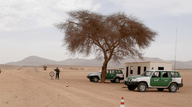 اللواء نوبة يأمر بالتركيز على تأمين الحدود من الإرهابيين والمهربين