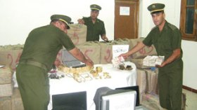 Drug Baron arrested at home by security forces