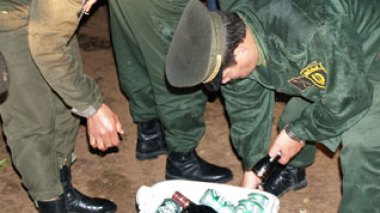 National Gendarmerie's anti- smuggling drive on Algeria's western border