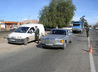 The National Gendarmerie seized 116 mines west of Algeria