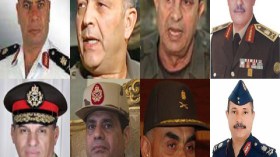 الانقلابيون.. سبعة جنرالات وثامنهم “السيسي”