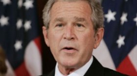 Arrivée de George W. Bush en Israël
