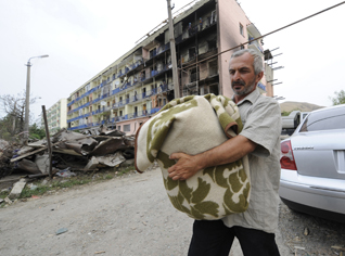 Conflit russo-géorgien:Les algériens rescapés réclament leurs familles