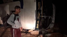 وفاة طفل وجرح 27 شخصا في انقلاب حافلة بغرداية