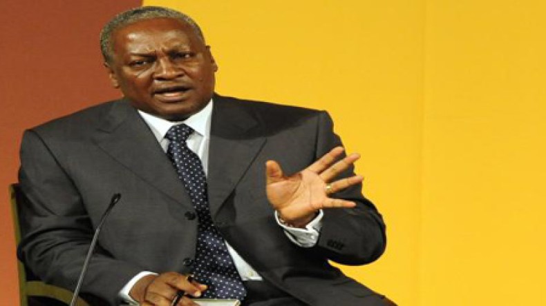 Ghana's John Dramani Mahama promises stability