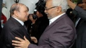 بوتفليقة وأويحي يستقبلان الغنوشي