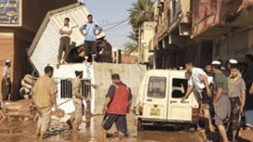 مواطنو غرداية يطالبون بالإسراع في محو آثار الفيضان