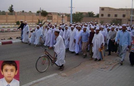 Ghardaïa: les citoyens réclament la peine capitale au tueur de Mehdi