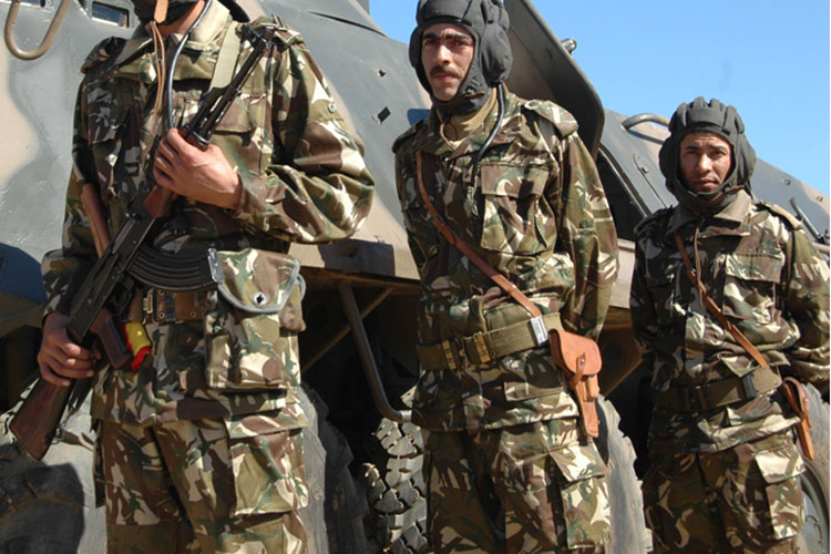 Armed forces carry out professional operations, surrounded the masked in Ghardaia