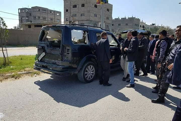 Le convoi du Premier ministre palestinien cible d’une attaque à Ghaza