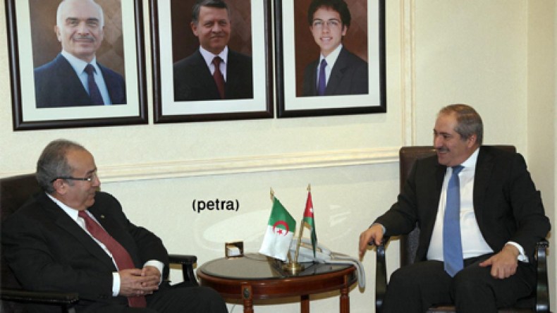 لعمامرة يجري بعمان مباحثات مع نظيره الأردني