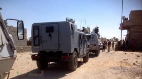 مقتل 11 شرطيا بهجوم على قافلة عسكرية بسيناء