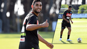 غلام يداعب الكرة بعد سنة من الإصابة