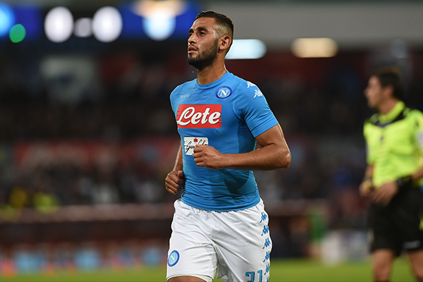 Ghoulam victime d’insultes racistes à Giuseppe Meazza
