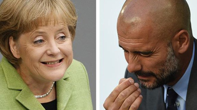 ميركل تشكو غوارديولا لرئيس وزراء إسبانيا