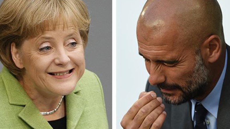 ميركل تشكو غوارديولا لرئيس وزراء إسبانيا