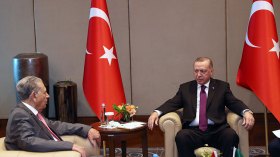 أردوغان يستقبل قوجيل وشنين