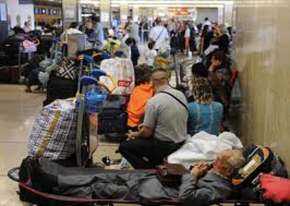 Photos et vidéos condamnant Air Algérie