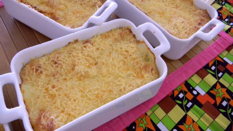 فاصولياء خضراء بالبيشاميل