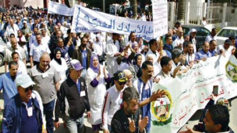 الأسلاك المشتركة والعمال المهنيون في وقفة احتجاجية الأحد بوهران