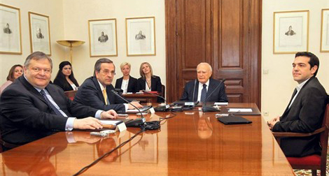Grèce: accord de gouvernement entre trois autres partis, selon la gauche radicale