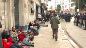 5‭ ‬جرحى‭ ‬في‭ ‬اعتصام‭ ‬للمساعدين‭ ‬التربويين‭ ‬أمام‭ ‬الوزارة‭ ‬