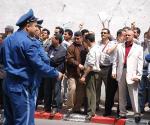 Algeria / Security forces harshly quell a protest demonstration by striking teachers outside the Presidency of the Republic.