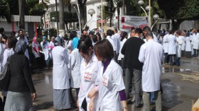 مستخدمو الأسلاك المشتركة بقطاع الصحة يدخلون في إضراب لمدة يومين